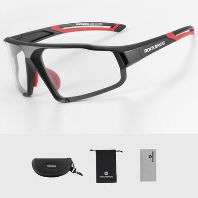 Велосипедні окуляри Rockbros RB-SP216 фотохромні чорні купити
