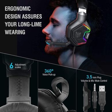 Ігрові навушники з мікрофоном Onikuma K10 Pro купити